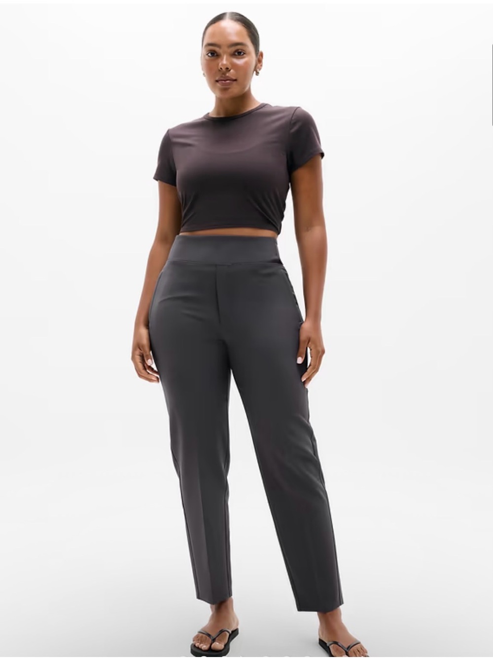 Endless High-Rise Pant 2 Tall NWT Gray (Ash)